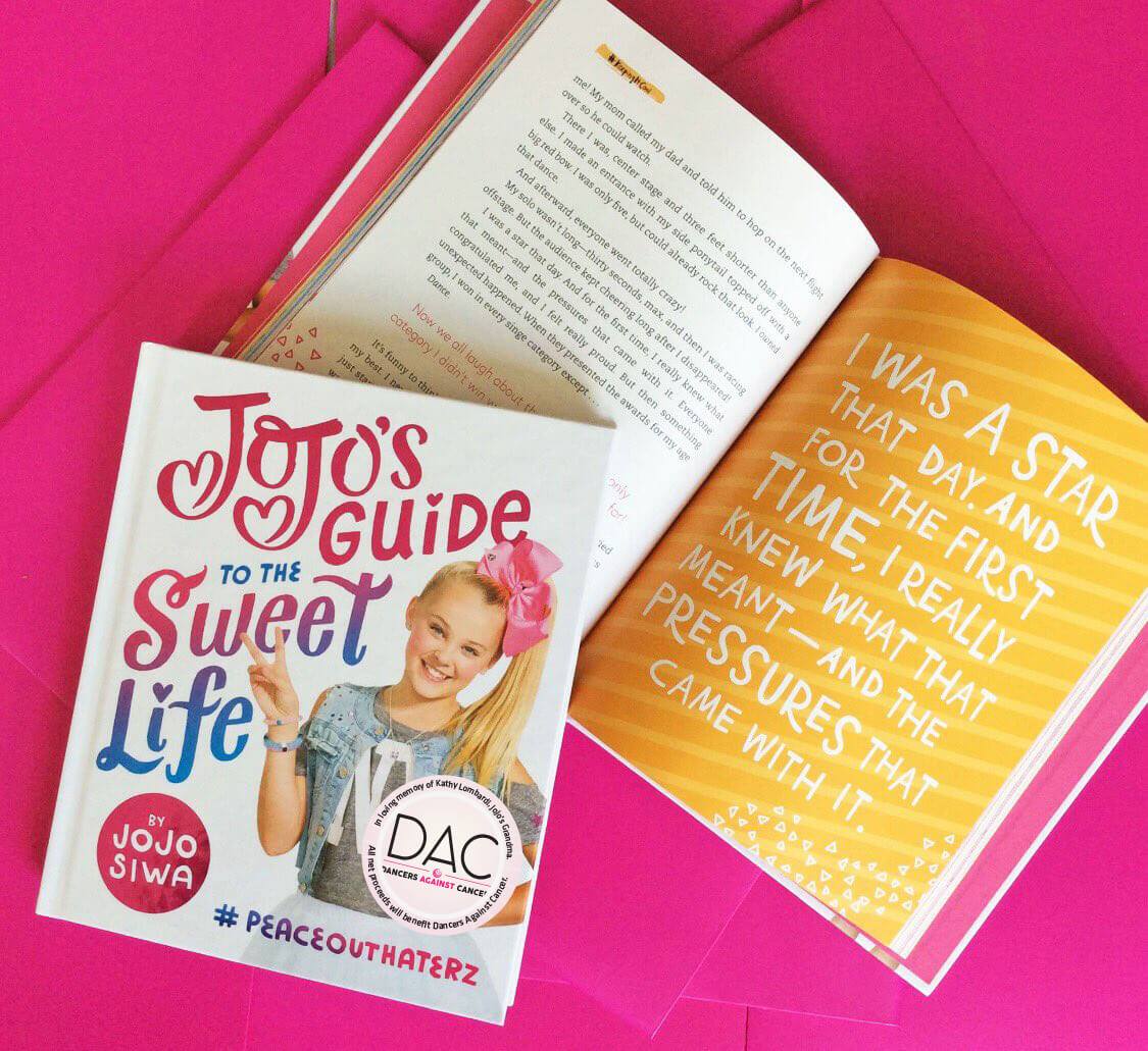 SPECIAL EDITION: Jojo’s Guide to the Sweet Life Book, available only during the 2018 KAR and Rainbow Dance tour!